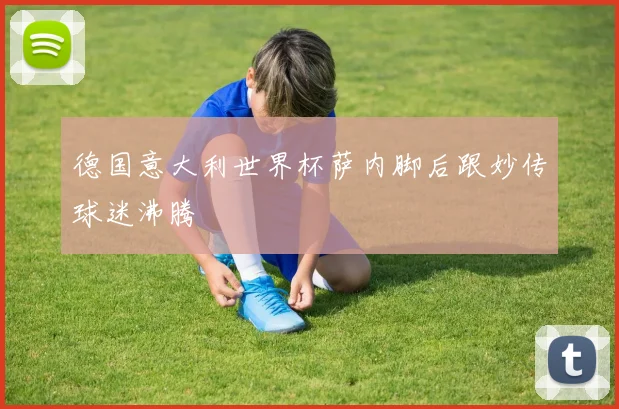 德国意大利世界杯萨内脚后跟妙传球迷沸腾